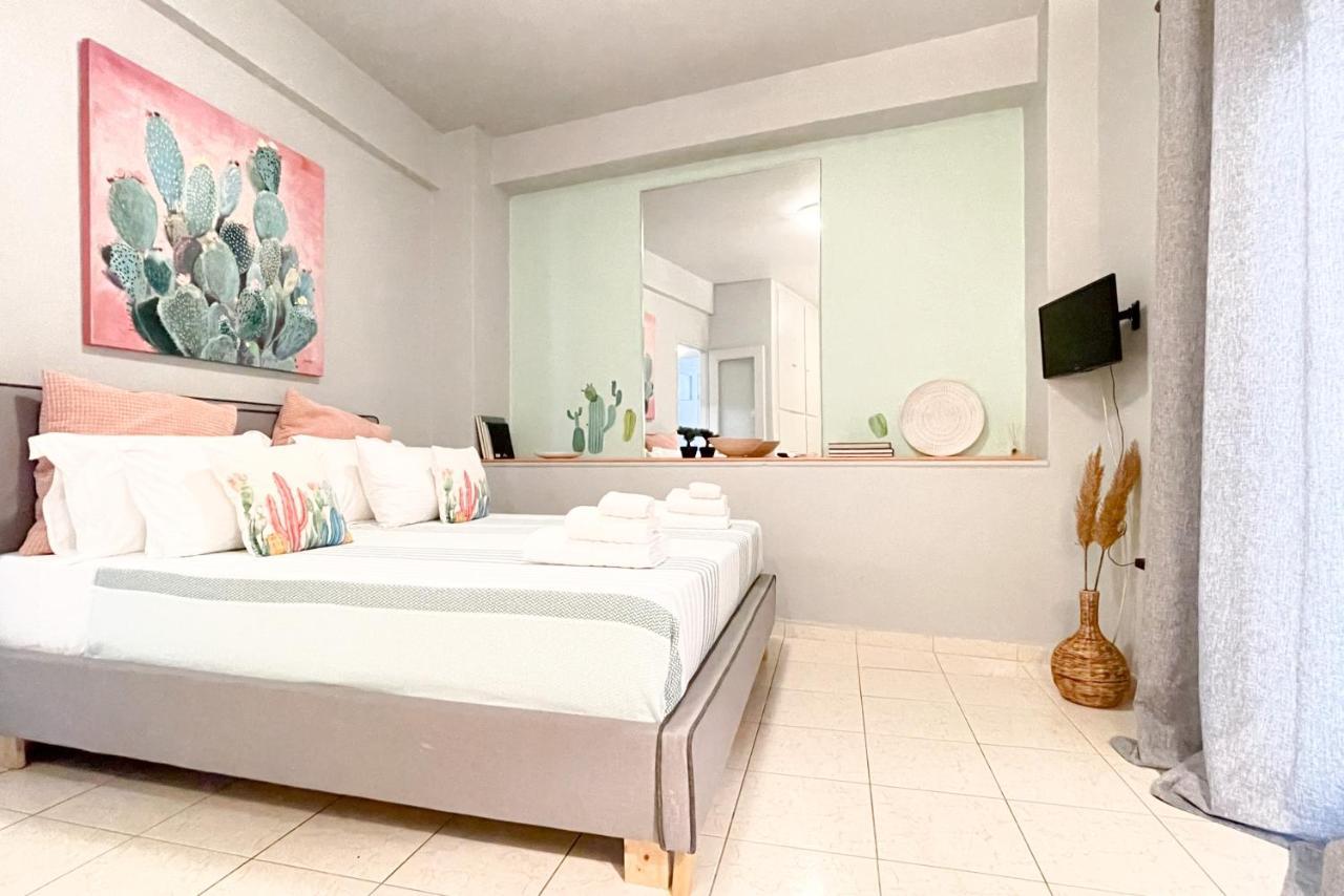 אתונה Cute 1Br Apt With Balcony In The Heart Of The City מראה חיצוני תמונה